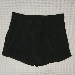 Splendid Black Tie Shorts